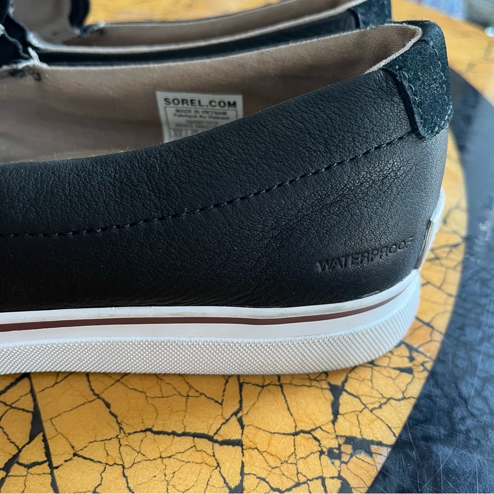 Sorel Men's Black Slip-On Shoes - Picture 3 of 10
